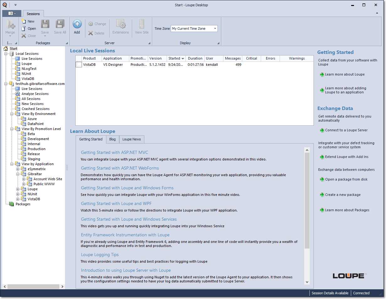 Loupe Desktop Introduction